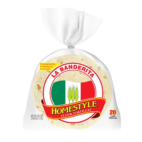 La Banderita Homestyle Flour Tortillas, 20 ct