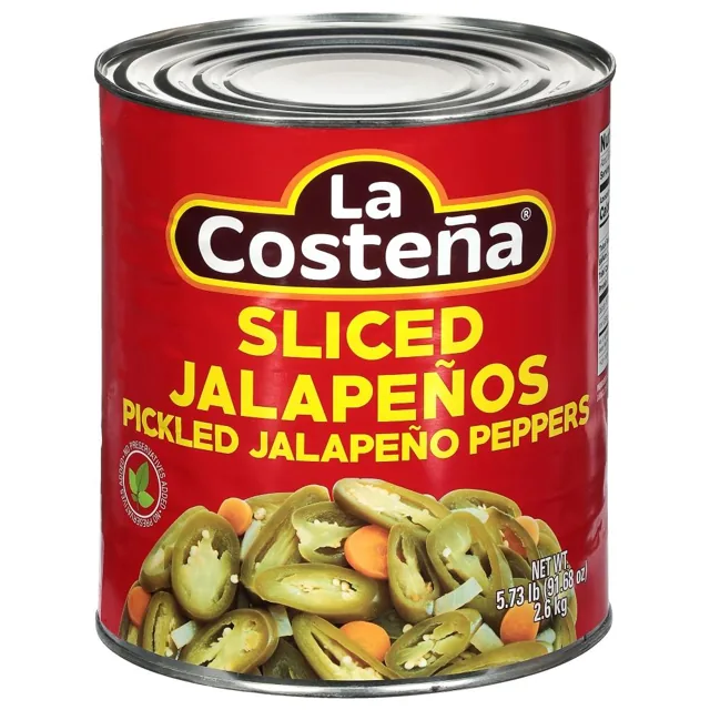 La Costeña Sliced Jalapeños, 91.7 oz