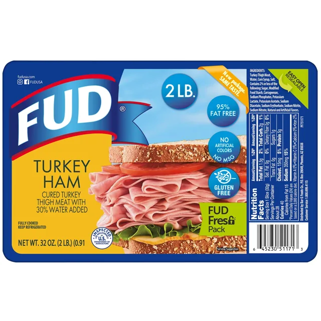 FUD Turkey Ham, 2 lb