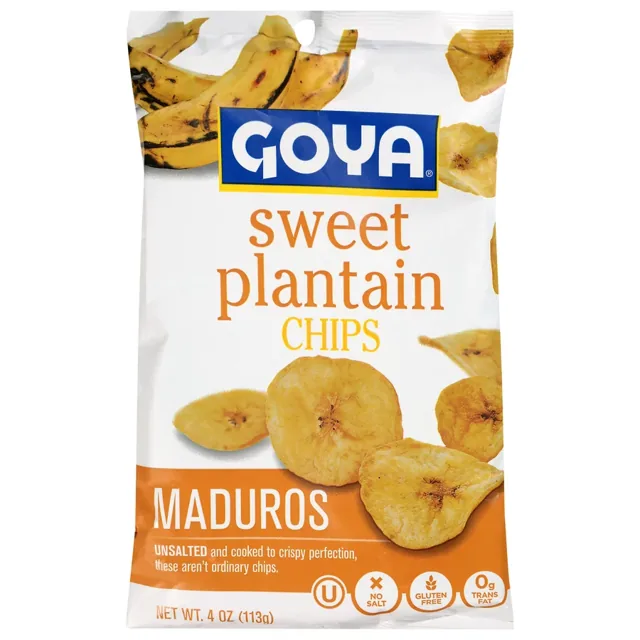 Goya Maduros Sweet Plantain Chips, 2.5 oz