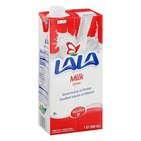 Lala UHT Whole Milk, 1 L
