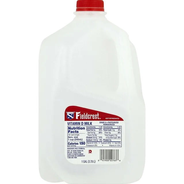 Fieldcrest Whole Milk, 1 gal