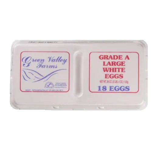 Green Valley Farms Large Eggs, 18 ct