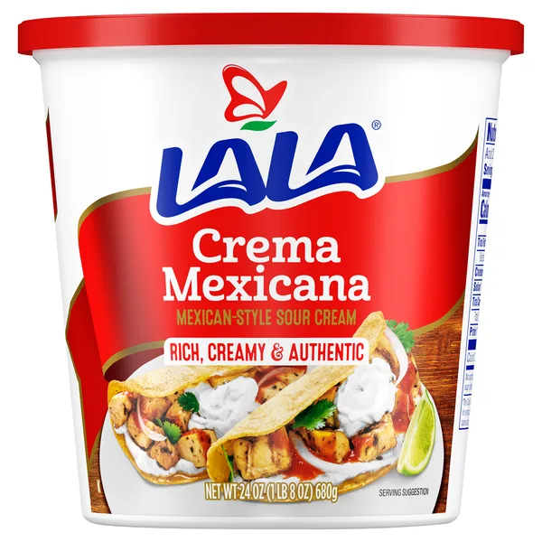 Lala Crema Mexicana, 24 oz
