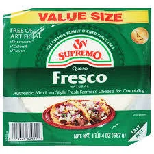 V&V Supremo Queso Fresco, 20 oz