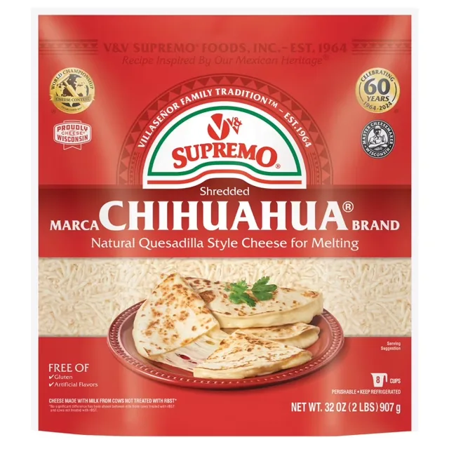V&V Supremo Chihuahua Quesadilla Cheese, 32 oz