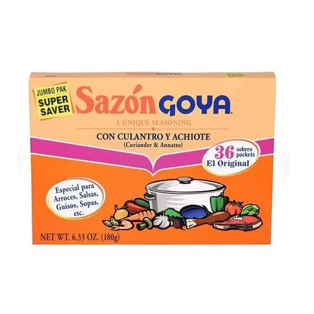 Goya Sazón with Cilantro & Annatto