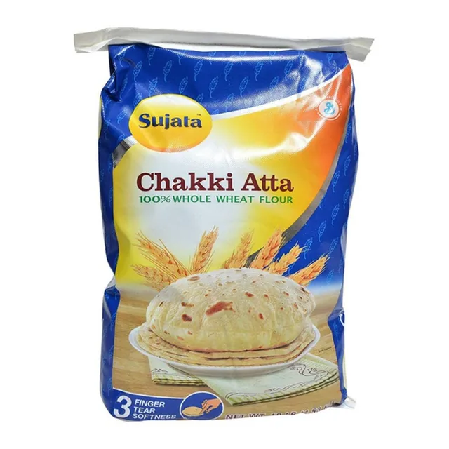 Sujata Chakki Atta Flour, 10 lb