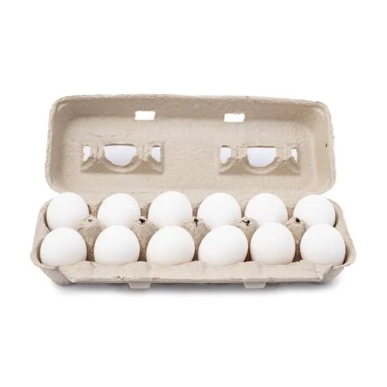 Grade A Medium White Eggs, 12 ct