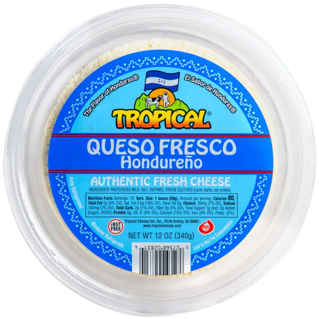 Tropical Honduran Queso Fresco, 12 oz