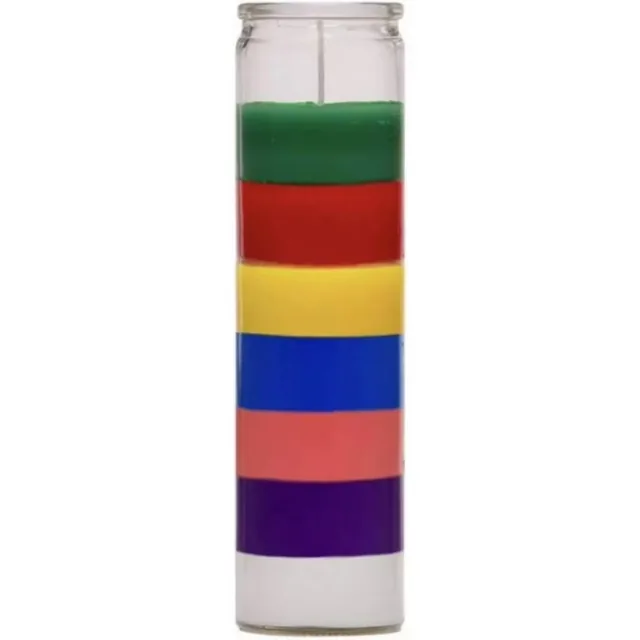 Veladora 7 Colores