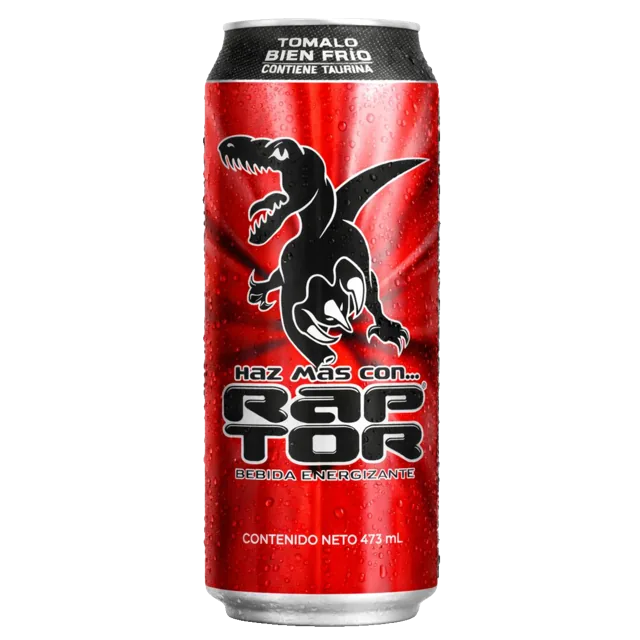 Raptor Energy Drink, 16 oz Can