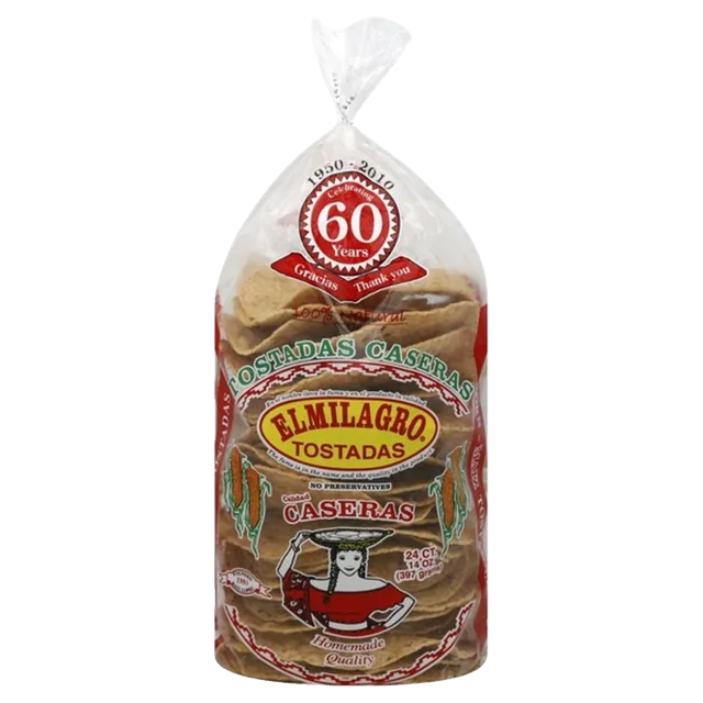 El Milagro Tostadas, 12 ct
