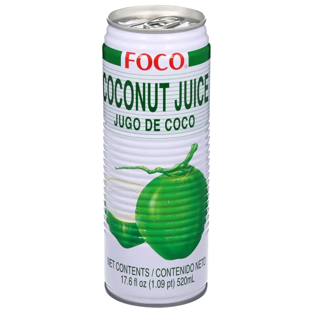 Foco Coconut Juice, 17.6 oz