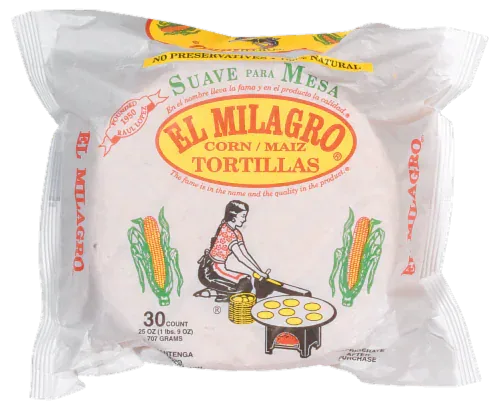 El Milagro Corn Tortillas, 30 ct
