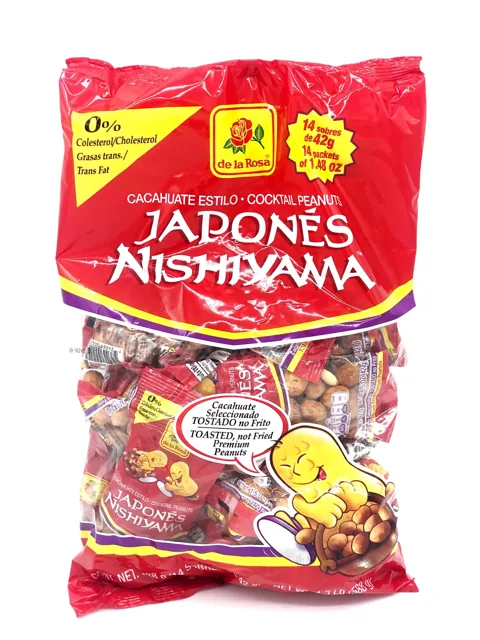Nishiyama Japanese Peanuts, 14 pk