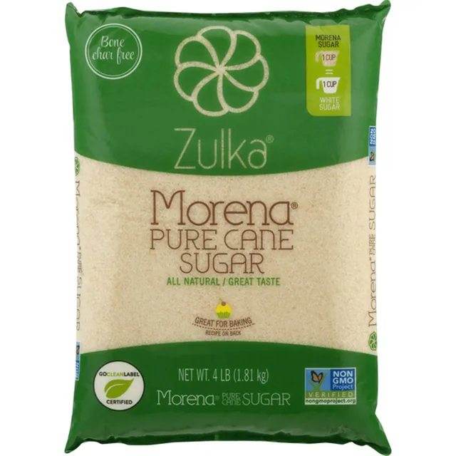 Zulka Mexican Cane Sugar, 4 lb