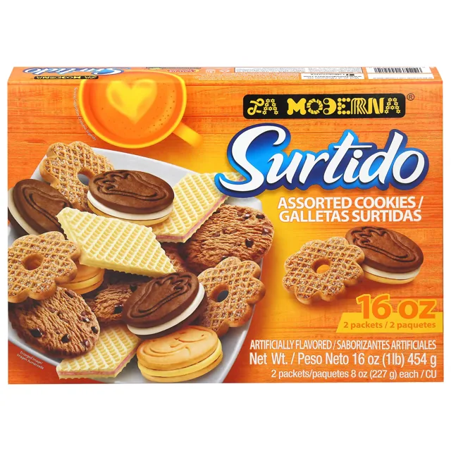 La Moderna Assorted Cookies, 16 oz